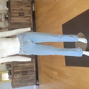 Revice straight button fly jean